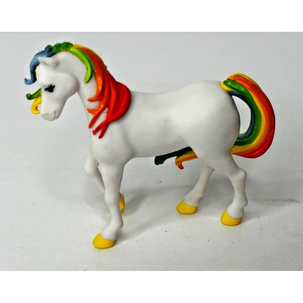 Rainbow Brite Starlite Horse Rainbow Toy Figure Mini 2.5 in PVC Hallmark 2023